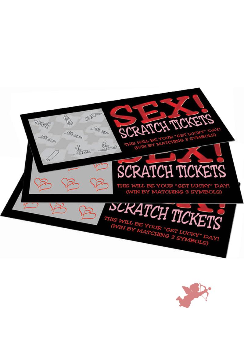 Sex Scratch Tickets 8 Per Pack