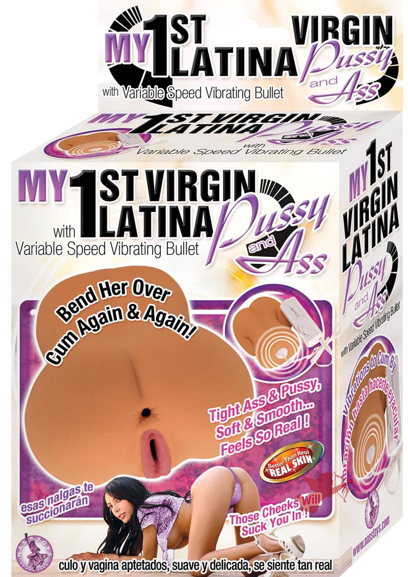 My First Virgin Latina Pussy And Ass Masturbator Flesh
