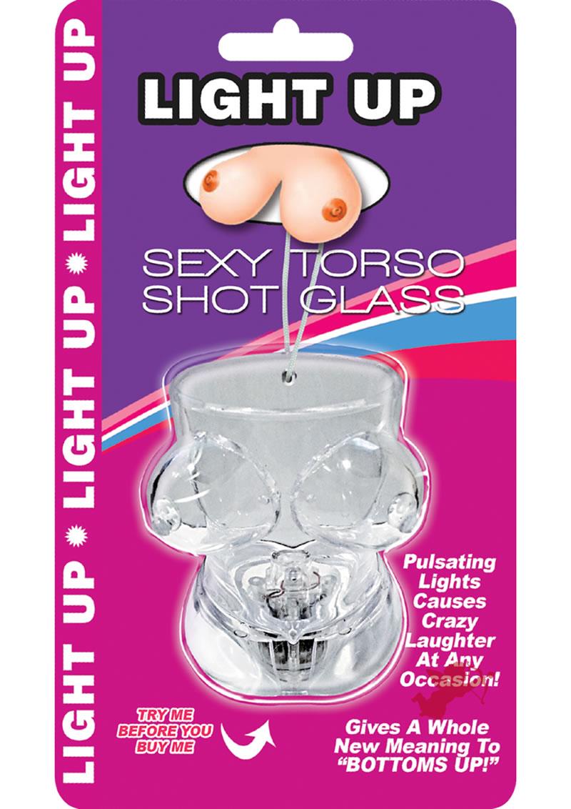 Light Up Sexy Torso Shot Glass