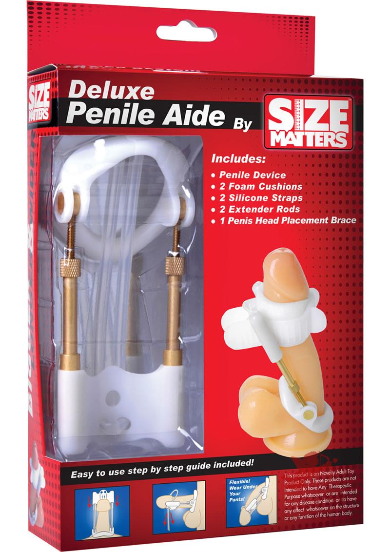 Size Matters Deluxe Penis Enlarge System White 6 Inch
