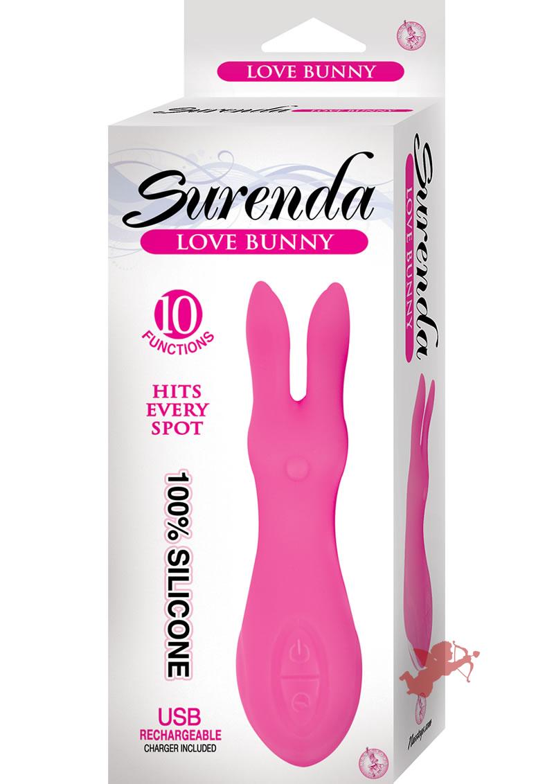 Surenda Silicone Love Bunny Waterproof Pink
