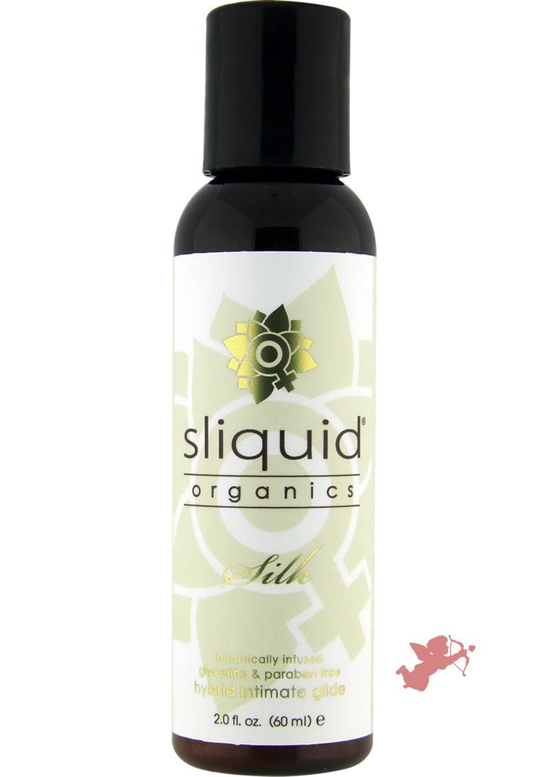 Sliquid Organics Silk Botanically Infused Hybrid Intimate Glide 2 Ounce