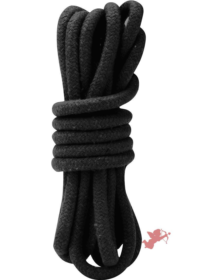 Lux Fetish Bondage Rope Black 10 Feet