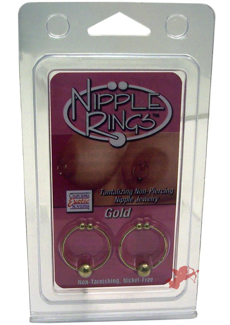Nipple Rings Gold