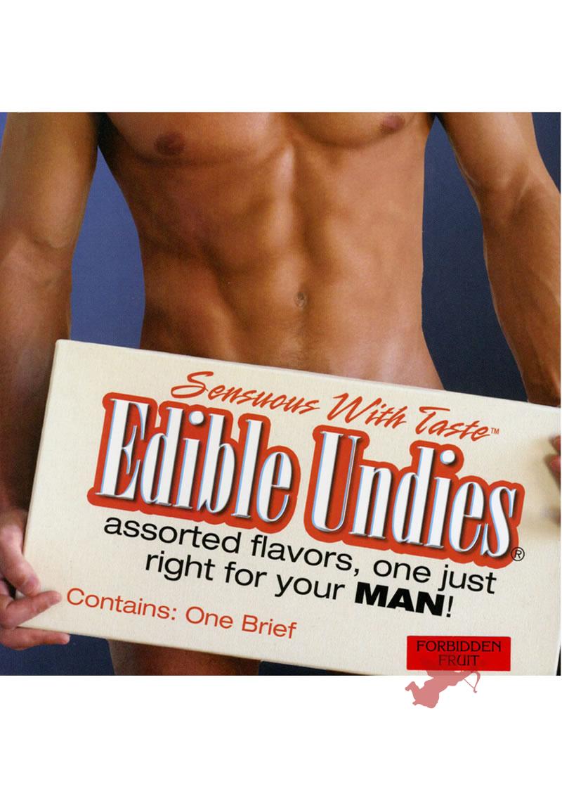 Edible Undies Male Forbidden Fruit