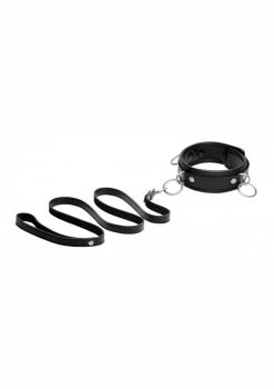 Mistress By Isabella Sinclaire 3 Ring Collar With Leash