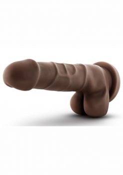 Dr. Skin Basic 7 Realistic Cock Chocolate 7.75 Inch