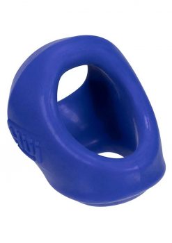 Hunkyjunk Clutch Silicone Blend Cock/Ball Sling Cobalt