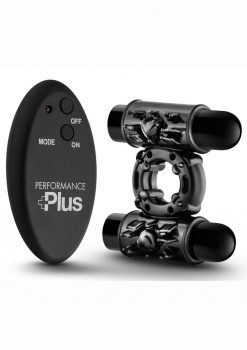 Performance Plus Double Thunder Cockring Multi Function Remote Control