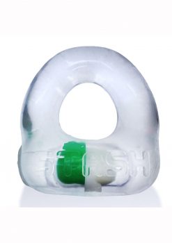 Stash Cock Ring With Aluminum Capsule Insert - Clear