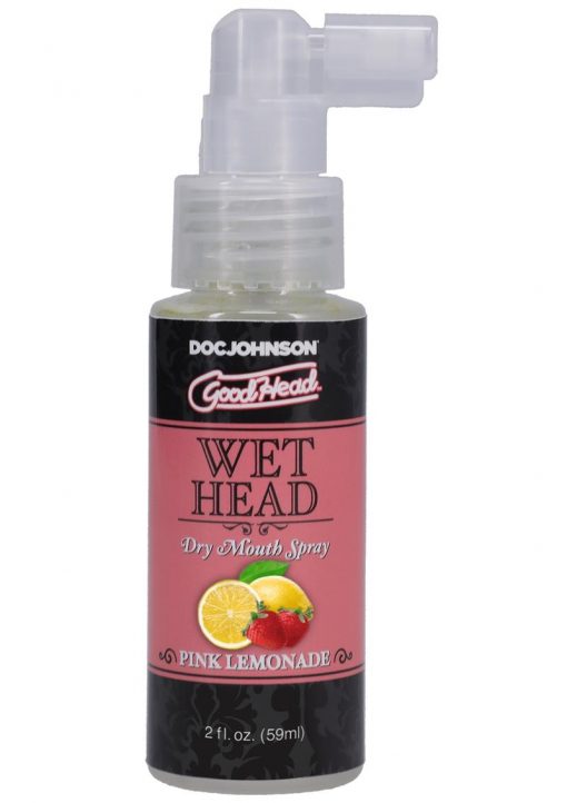 GoodHead Wet Head Dry Mouth Spray Pink Lemonade 2oz