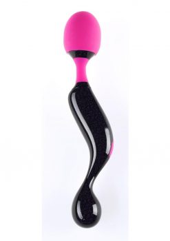 Symphony Rechargeable Silicone Massager - Black