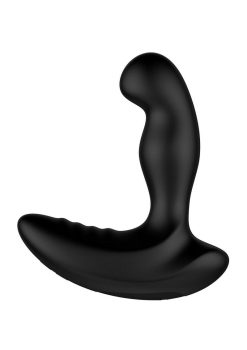 Nexus Ride Rechargeable Silicone Vibrating Prostate and Perinium Massager with Remote Control - Black