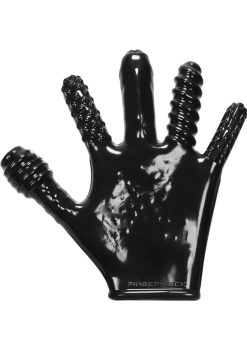 Oxballs Finger Fuck Textured Glove - Black