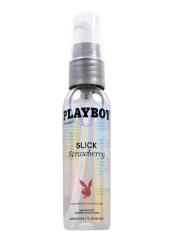 Playboy Slick Strawberry Water Based Lubricant 2oz