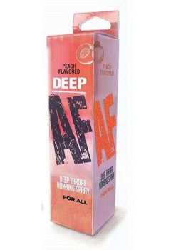 Deep AF Numbing Throat Spray - Peach