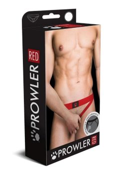 Prowler Red Ass-Less Cock Ring - XXLarge - Red
