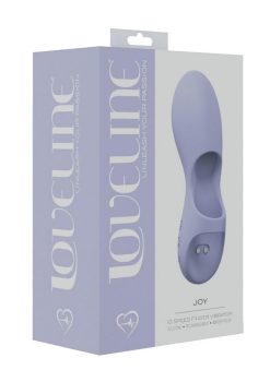 LoveLine Joy Rechargeable Finger Vibrator - Lavender